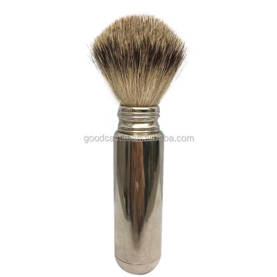 China Shaving Brush Travel Shaving Kit Combination Storage Shaving Brush Synthetic Veneer Soap Brush for sale