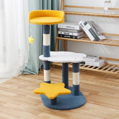 China Factory Directly Sustainable Cat Furniture Cat Playing Toys Cat Treehouse for sale