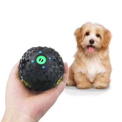 China Sustainable Factory Price Dog Food Treat Feeder Toys Weird Bark Ball Dog Toys Pet Toys With Fun Giggle Sounds for sale