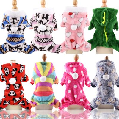 China Sustainable Dog Clothes Soft Warm Fleece Coat Coats Pet Equipment Winter Clothes For Dogs Overalls for sale