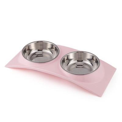 China Amazon Pet Driver Dog Bowl Stainless Steel Viable Hot Selling Pet Bowls Raised Pet Bowls For Cats And Dogs for sale