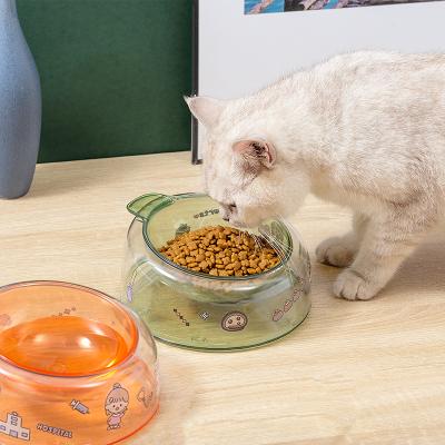 China Factory Price Viable Raised Plastic Pet Bowls Cat Raised Rack Dish Pet Food Feeder Dog Water Bowl Neat for sale