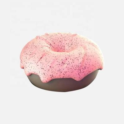 China Wholesale Scent Interactive Sleep Shape Donut Stocked Cats Breathing Toys For Freshener for sale