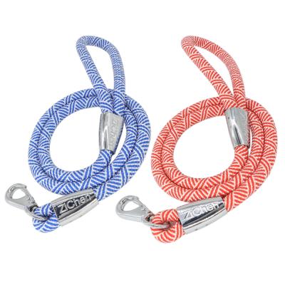 China Durable 1.4cm Durable Nylon Material Dog Leashes Metal Dogs Pet Leashes Sturdy Training Pets Accessories for sale