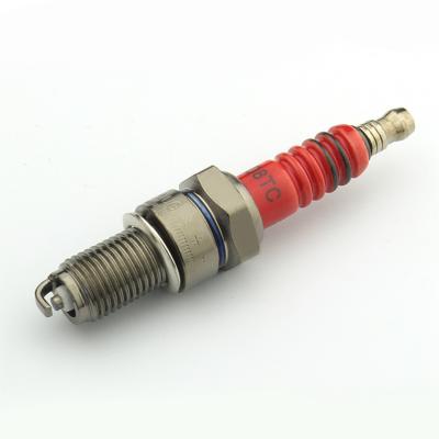 China Iridium High Performance Single Electrode Motorcycle Engine Part Iridium D8TC D8EA Spark Plug for sale