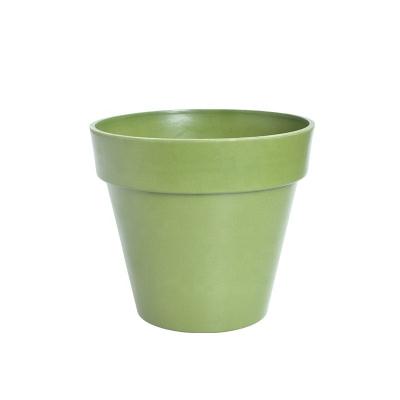 China Country mouth circular flower pot is made of bamboo fiber which is environmental materials for sale