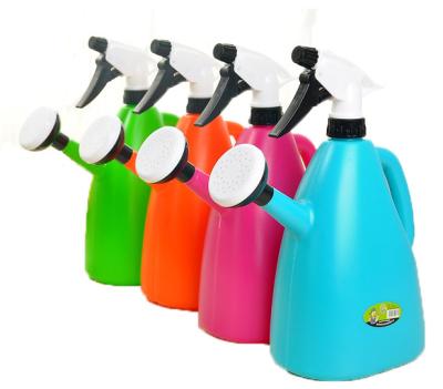 China High Quality Durable Water Spray Garden 1L Dual Function Pot Trigger Watering Pot Gardening Watering Cans for sale