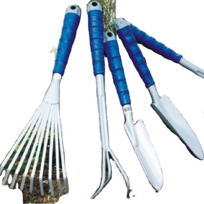 China High Quality Small Gardening Tool Kit 4 Pcs Gardening Tool Kit Hoe Rake Shovel Sets For Bonsai Succulent Plants for sale