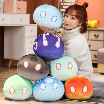 China Original Kawaii God plush is surrounded by thin pillows soft cotton filled plush rest cushions warm family decorations for sale