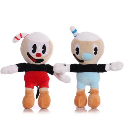 China Plush Toy Mugman Ms from Cuphead from plush play. Chalice Ghost King Dice Cagney Carnantion Puphead Plush Dolls Toys For Kids Gifts for sale