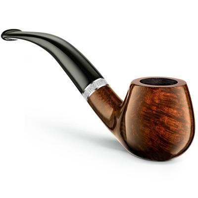 China Custom Solid Wood Portable Printing Smoking Pipe Portable Washable Wholesale Smoking Pipes for sale