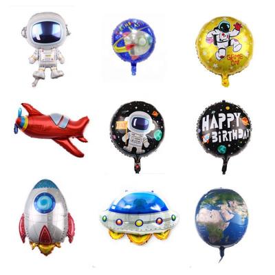 China Foil New Astronauts Foil Balloon Flat Children Decorate Birthday Party Decorations Wholesale Balloons for sale