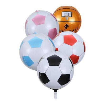 China Foil 22 Inch Basketball Football Soccer Balls Foil Air Ball for sale