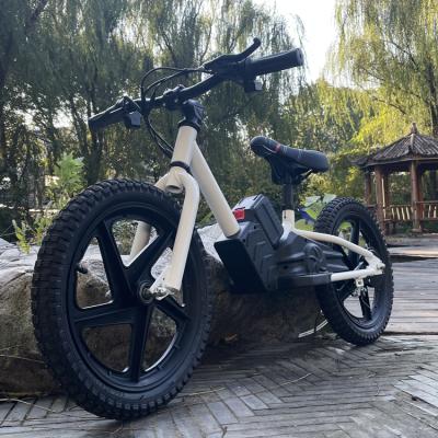 China Aluminum alloy 16 inch aluminum alloy frame 24v250w kids electric motor electric balance bike kids for baby for sale