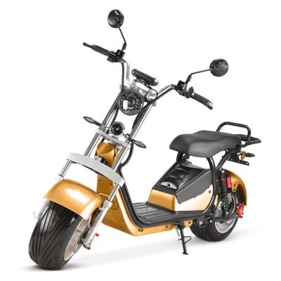 China Aluminum Alloy Scooter Citycoco Citicoco Chopper 80km EEC Citycoco Unisex 1500w E Scooter Motorcycle for sale