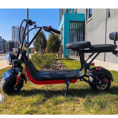 China New Model Two Person Cheap Unisex Small 2 Wheels 486v 350w Mini Electric Citycoco Scooter for sale