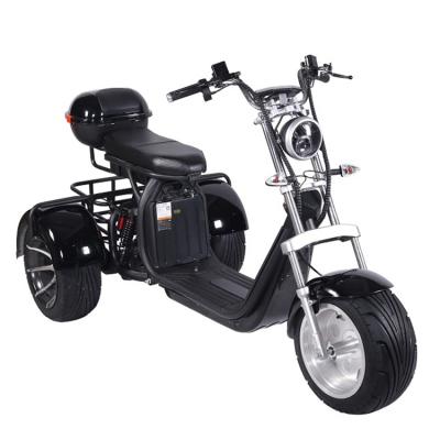 China Fat tire 60v style electric scooter golf scooter unisex modern adult 3 wheel electric tricycle citycoco with pedals for sale