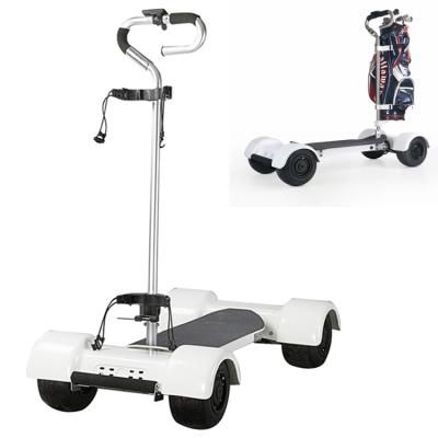 China Golf Cart Push Cart 4 Wheel Mobility Scooter 2021 Electric Golf Scooter 10 Inch Tire 4 Wheels Board Cycle Electric Board for sale