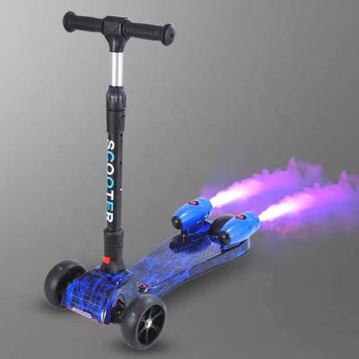 China Newest Outdoor Kid Child Toys 3 Wheels Kids Drift Scooter With Turn Signal Function Mobility Scooter For Sale for sale