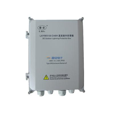 China outdoor DC lightning protection box LAYWX100 D48H for sale