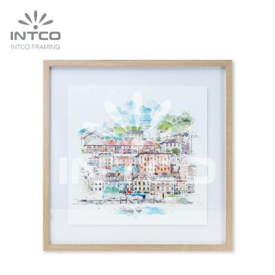 China INTCO Classic Newcomer Home Decoration Wall Framed Art Frame for sale