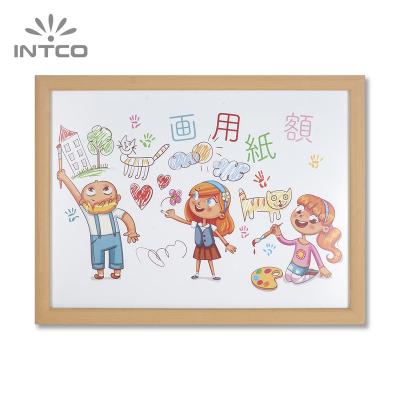 China INTCO Nice New Classic Wooden Interesting Multi Colored Picture Photo Collage Funny Drawing Frame for sale