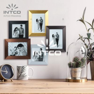 China INTCO Eco-friendly High Value Fashionable High Value PS Picture Photo Frame Multi Sets for sale