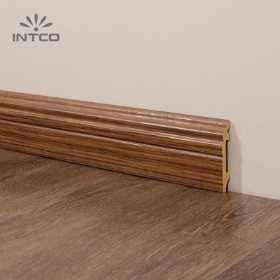 China Perfect Decoration To Match Flooring For Home NTCO ​​8cm Baseboard Waterproof Decorative Flooring Skirting Molding Rodape for sale