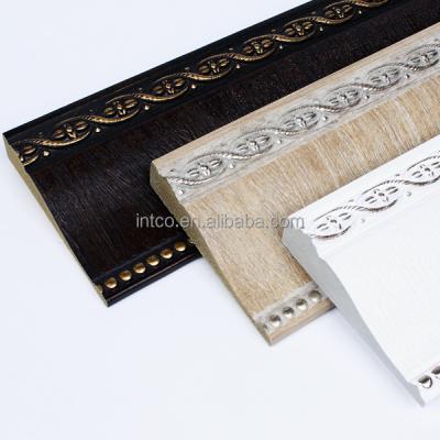 China Hot Selling INTCO Classic PVC Skirting Board for sale