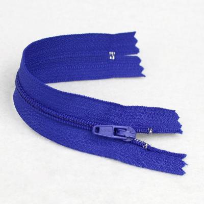 China Sustainable Hot Sale 3# Coil Zipper With DA Slider for sale