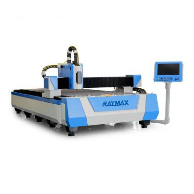 China 1500w Raycus Water Cooled CNC Fiber Laser Cutting Machine For SS Cs Laser Source for sale