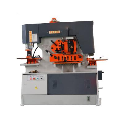 China Metal Sheet Punching Machine Locksmith 90T Hydraulic Punch And Shear Price for sale