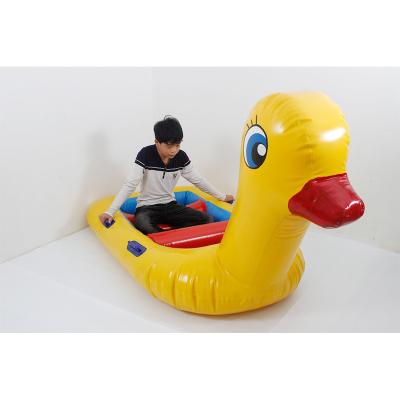 China Lightweight ; Easy Setup and Instant Inflation Cartoon Inflatable Animal Toys Inflatable Boat Paradise Inflatable Rocking Sea Floating Toys for sale