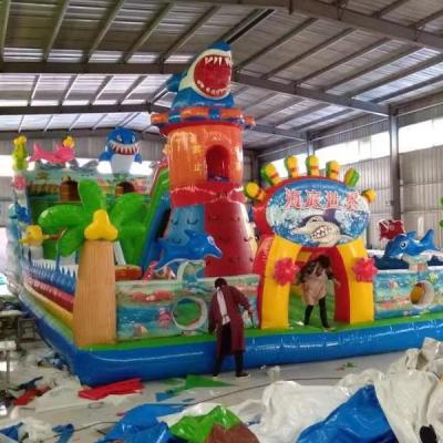 China Lightweight ; Easy Setup Jumping House and Instant Inflatable Inflatable Bounce Castle Bounce Houses Obstacle Combo Playground for sale