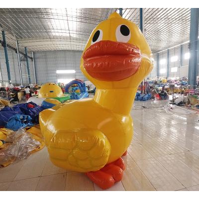 China Lightweight ; Inflatables Easy Installation and Instant Inflation PVC Panda Duck Cartoon Giant Inflatable Car Vacation Custom Giant Inflatable Advertising Models Decorative for Mall for sale