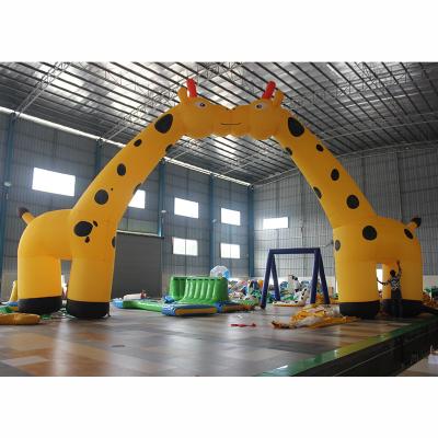 China Lightweight ; Durable Outdoor Inflatable Advertising Arch Easy Setup And Instant Inflatable Waterproof Oxford Thick Cloth Advertising Ceremony Inflation Open for sale