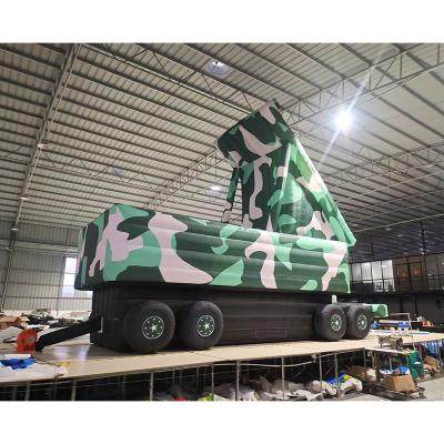 China Lightweight ; Inflatables Custom Inflatable Instant Inflation Camouflage Military Vehicle Inflatable Car Easy Installation and Activity Advertising Models Decorative for Mall for sale