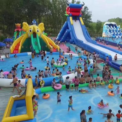 China Lightweight ; Easy Setup and Instant Inflatable Dragon Koala Water Park Water Park Inflatable Ground Water Park for Kid and Adult for sale