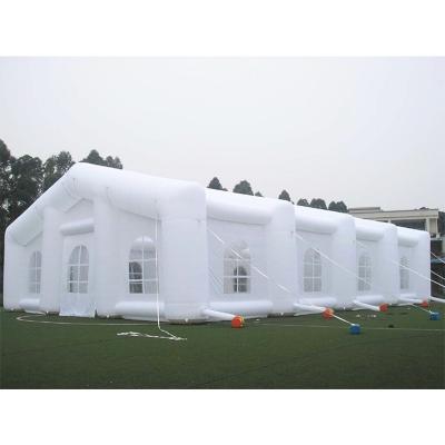 China Lightweight ; Easy Set Up Inflatable Cube Party Tent and Large Inflation Giant Camping Booth Advertising Event Photo Booth Outdoor Inflatable House Tent for sale