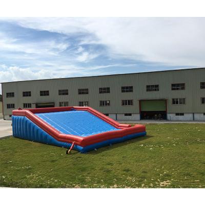 China Lightweight ; Professional Instant Inflation Safe Inflatable Airbag Stunt Airbag Easy Setup And Rescue Inflatable Jump Pad Inflatable Vertical Landing Pad for sale