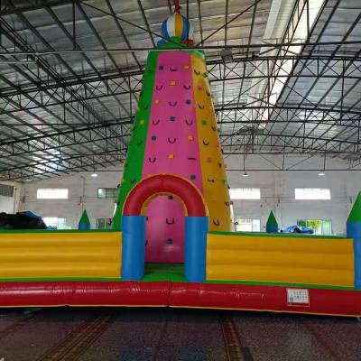 China Lightweight ; Easy Setup and Instant Inflatable Climbing Commercial Inflatable Wall Inflatable Climbing Challenge Mountain Inflatable Bouncy Game for sale