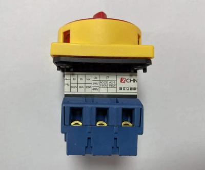 China LW30-63A/40A 3P Rotary Load Break Switch Rotary Switch Cam Switch Reverser Silver Alloy Contacts ZCHN ON-OFF OEM LW30-63A/40A for sale