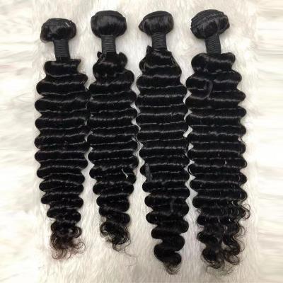 China Brazilian Curly Curl Cuticle Aligned Deep Virgin Hair Weave Bundles With Lace Headband Closure Ready To Ship Hair Bundles For Braiding for sale