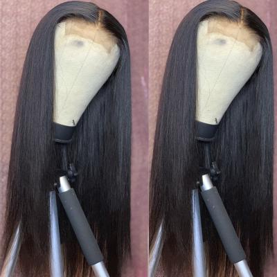 China Body Wave Remy Brazilian Virgin Brazilian Glueless Natural HD Full Lace Wig 4x4 Closure 13x6 Hair HD Lace Front Wigs 180 Density for sale