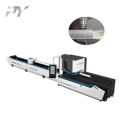 China Laser pipe cutter professional tube fiber laser cutting machines for stainless steel carbon steel copper aluminum pipe for sale