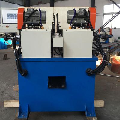 China Rod end round bar chamfering machine double-head chamfering machine for sale