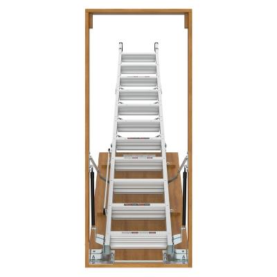 China Modern Folding Ladders Style Factory Direct Sale Price Railings Folding Stairs Attic Ladder for sale