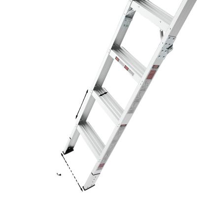 China 2023 New Arrival Good Quality Folding Ladders Aluminum Attic Ladder Pull Down Stairs For Attic for sale