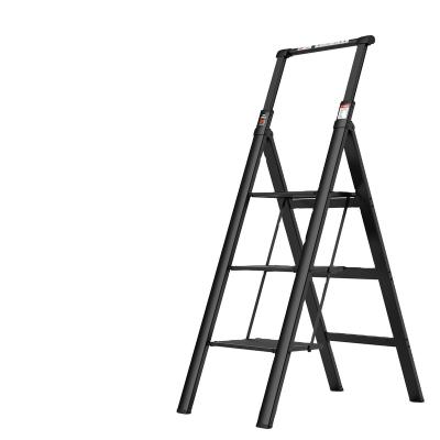 China Safety Thickened Portable Extendable Telescopic Step Ladder Retractable Folding Step Ladder Aluminum Ladder Folding Ladders 2023 for sale