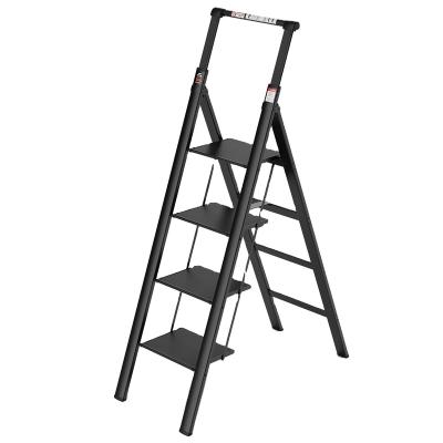 China Professional Aluminum Attic Ladder Extension Folding Ladders Safety Portable Step Ladder for sale